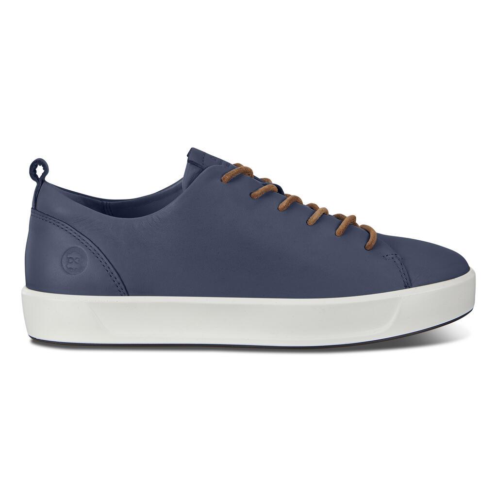 Ecco Soft 8 Mens Sneakers Grey Outlet - India LOR-074632